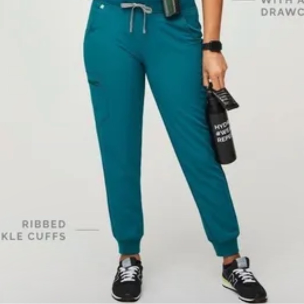 Women’s Zamora Jogger Scrub Pants - Pacific Blue - XS Tall